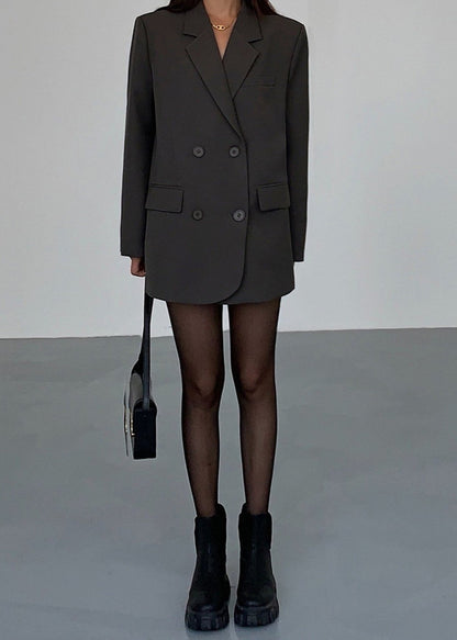 Women's Oversized Black Blazer