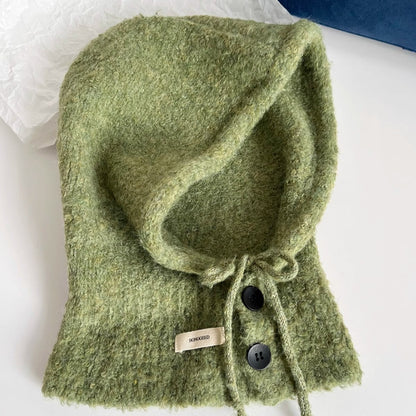 Vintage Balaclava Knit Neck Warmer Hat