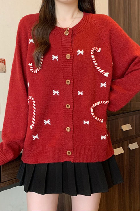 Soft Crochet Knit Cardigan