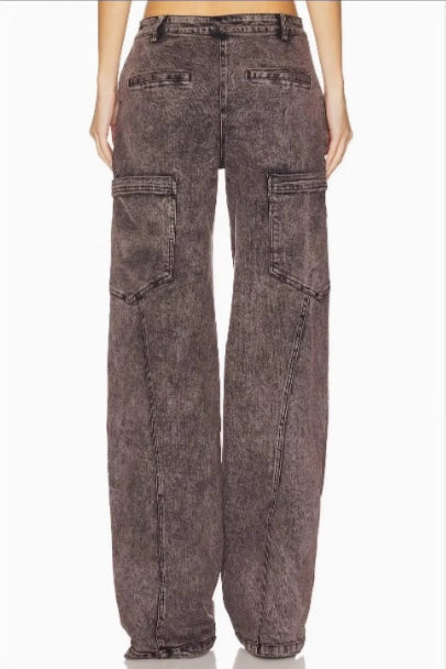 Durable Loose Fit Straight Leg Jean