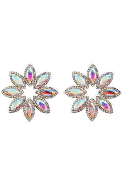 colour Floral Earrings