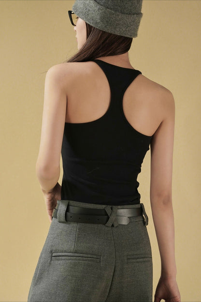 Comfortable Bodycon Spaghetti Strap Tank Top