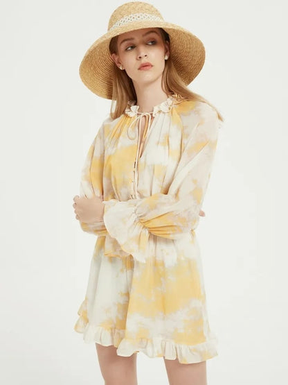 Floral Chiffon Dress