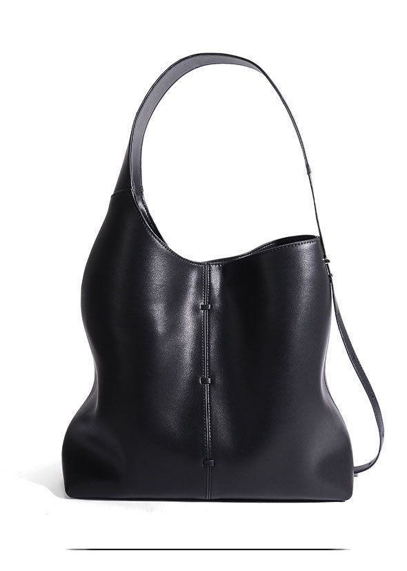 Celestia - Soft Leather Shoulder Tote Bag