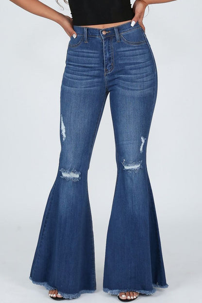 Mid Rise Vintage Flare Jean
