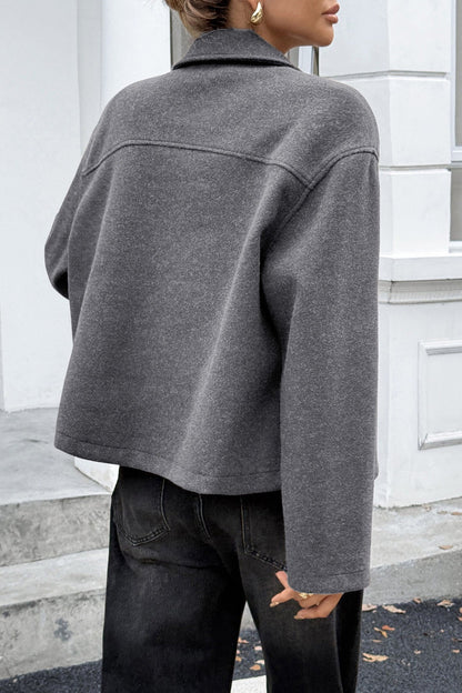 Elegant Long Sleeve Versatile Jacket