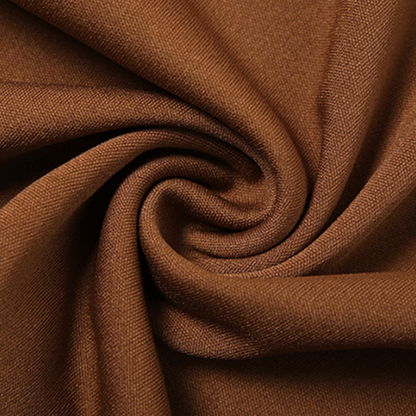 Slit irregular ruched solid maxi skirt