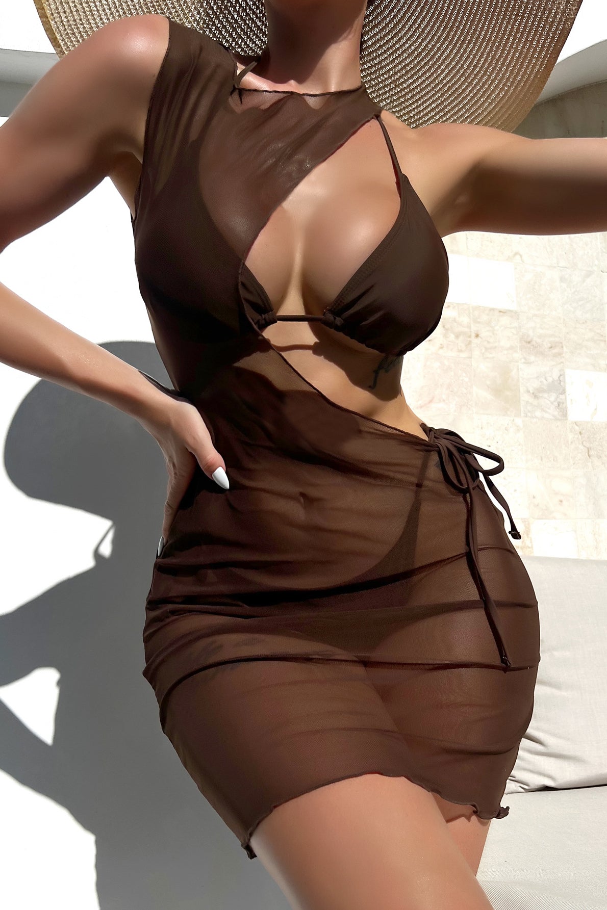Sexy Bikini Three Piece Swim Set