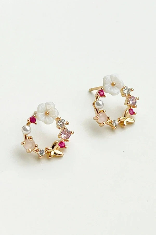 Floral Ecnhanting Earrings