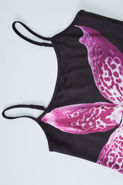 Chic Sexy Floral Print Cami Top
