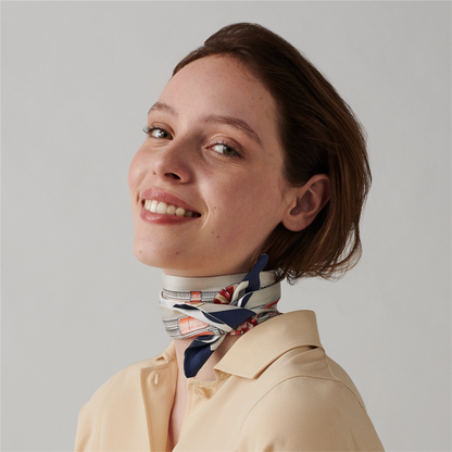 The Lila — Silk Skinny Scarf