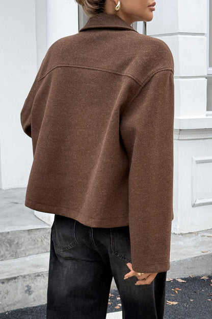 Elegant Long Sleeve Versatile Jacket