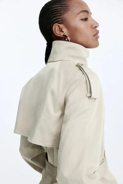 Ivy Short Trench Coat