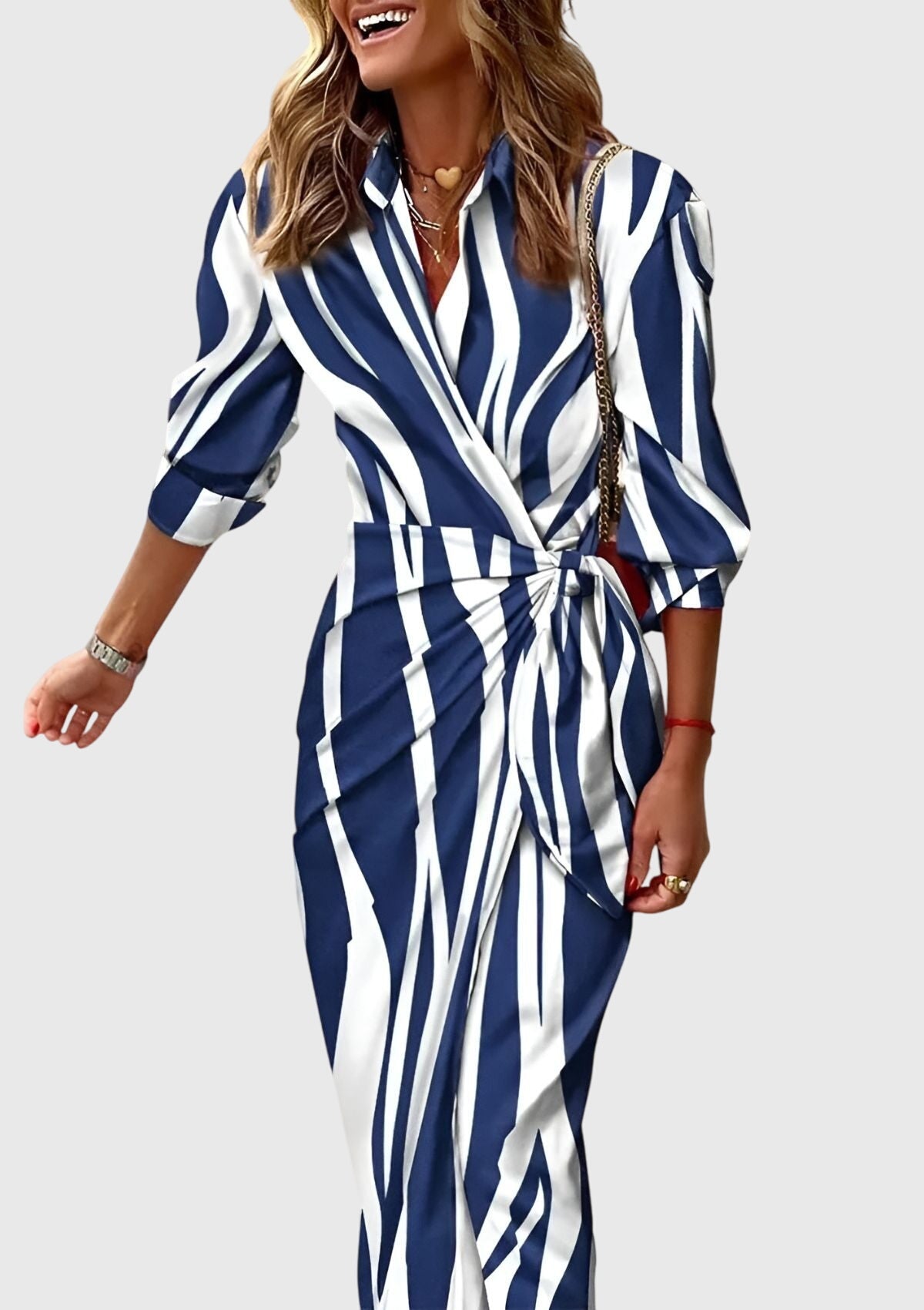 | Wrap Dress in Print