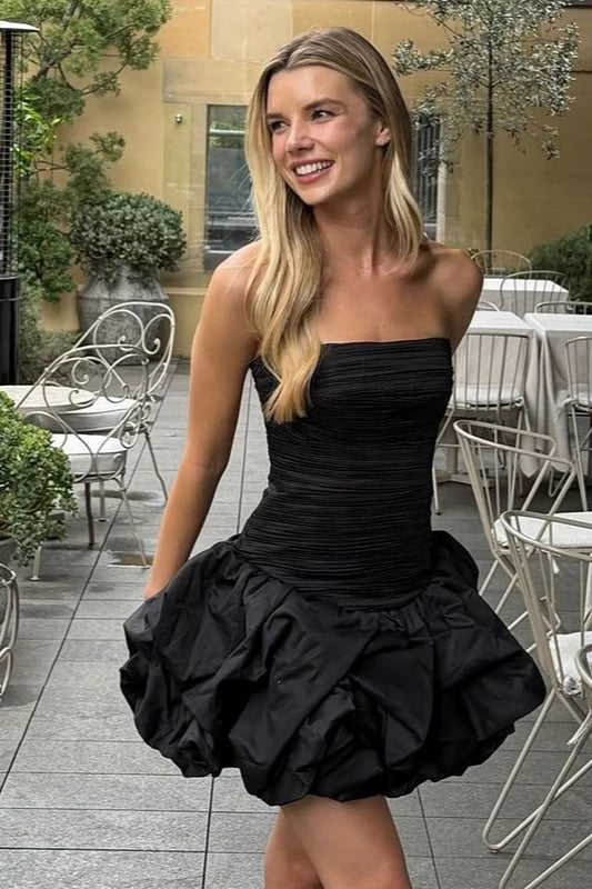 Spring Elegant Ruched Corset Dress with Layered Skirt Party Dress