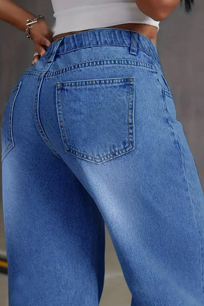 Slim Fit Washed Jean