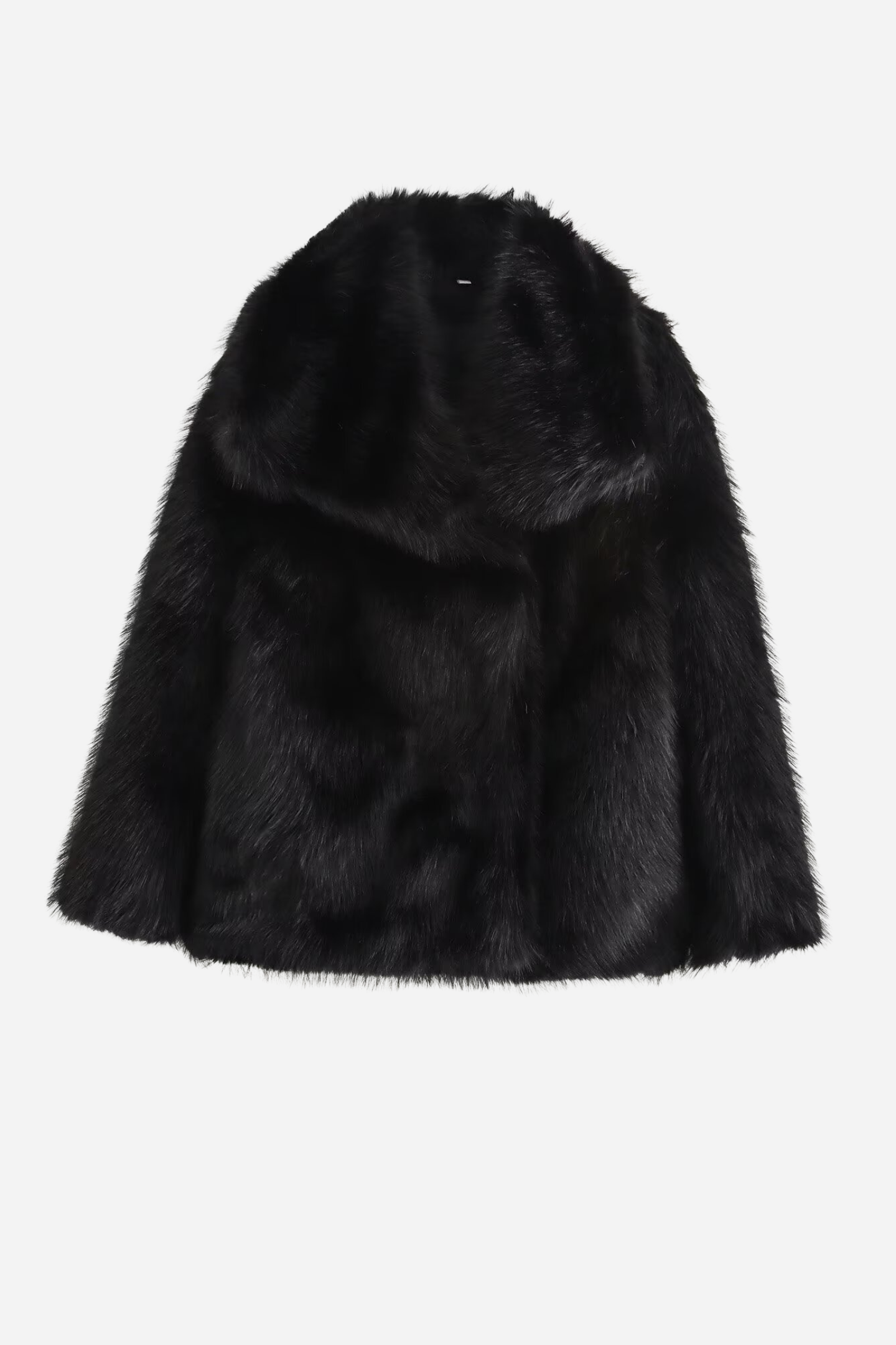 Lucy Faux Fur Shawl Collar Jacket