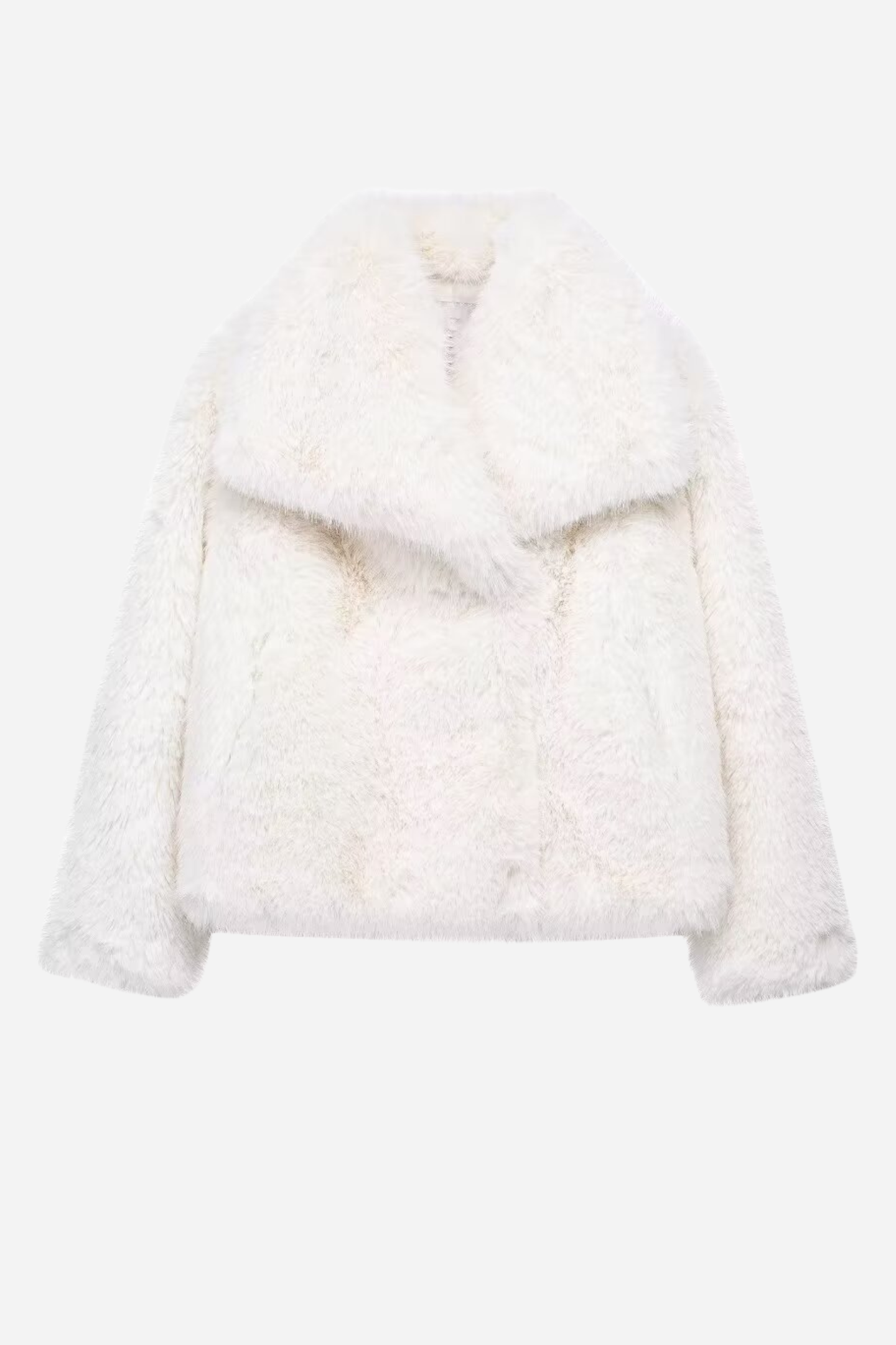 Lucy Faux Fur Shawl Collar Jacket