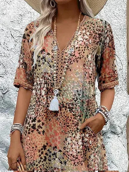 Eef | Dress with Beautiful Pattern