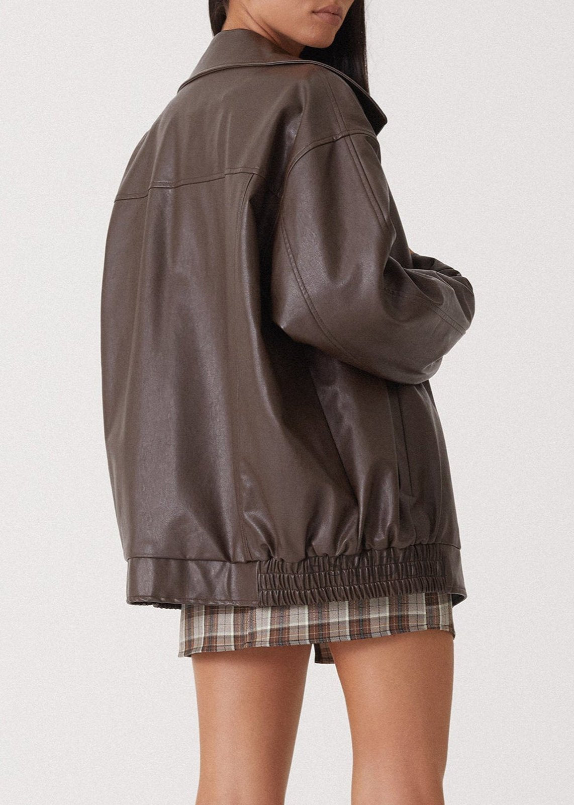 Women's Leather Jacket – Locomotive-Inspired Style
