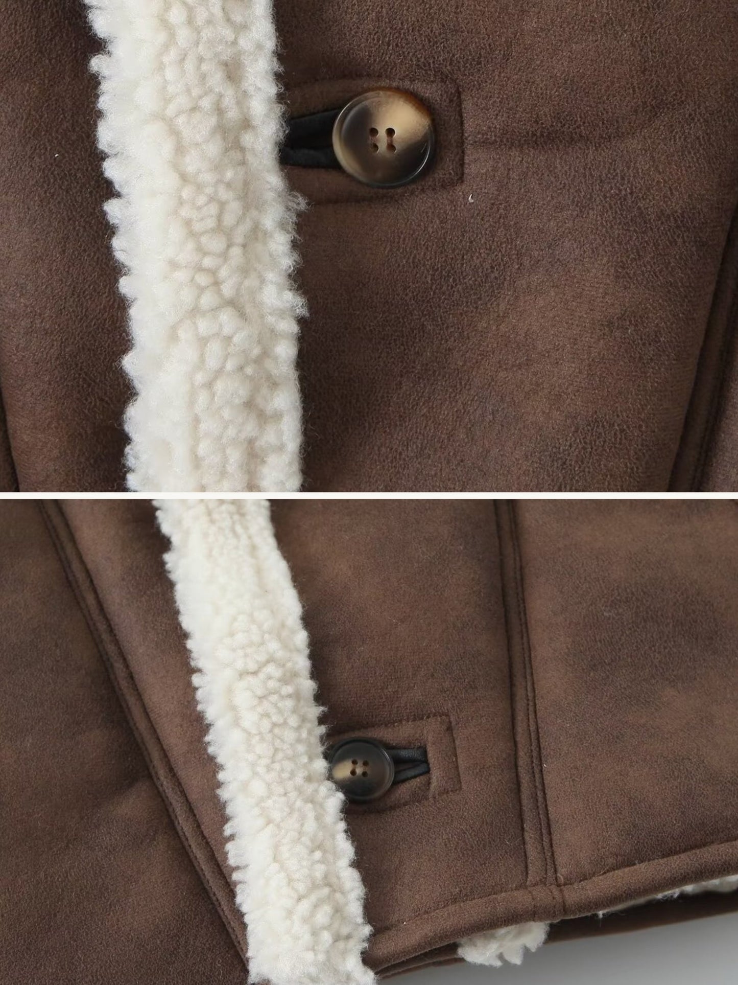 Harley Faux Suede Aviator Jacket
