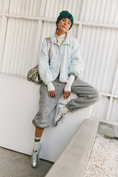 Lightweight Sherpa Casual Jacket