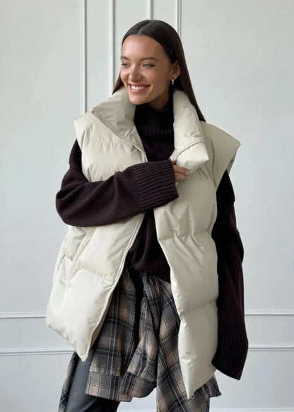 Padded Cotton Vest - European and American Fall/Winter Style