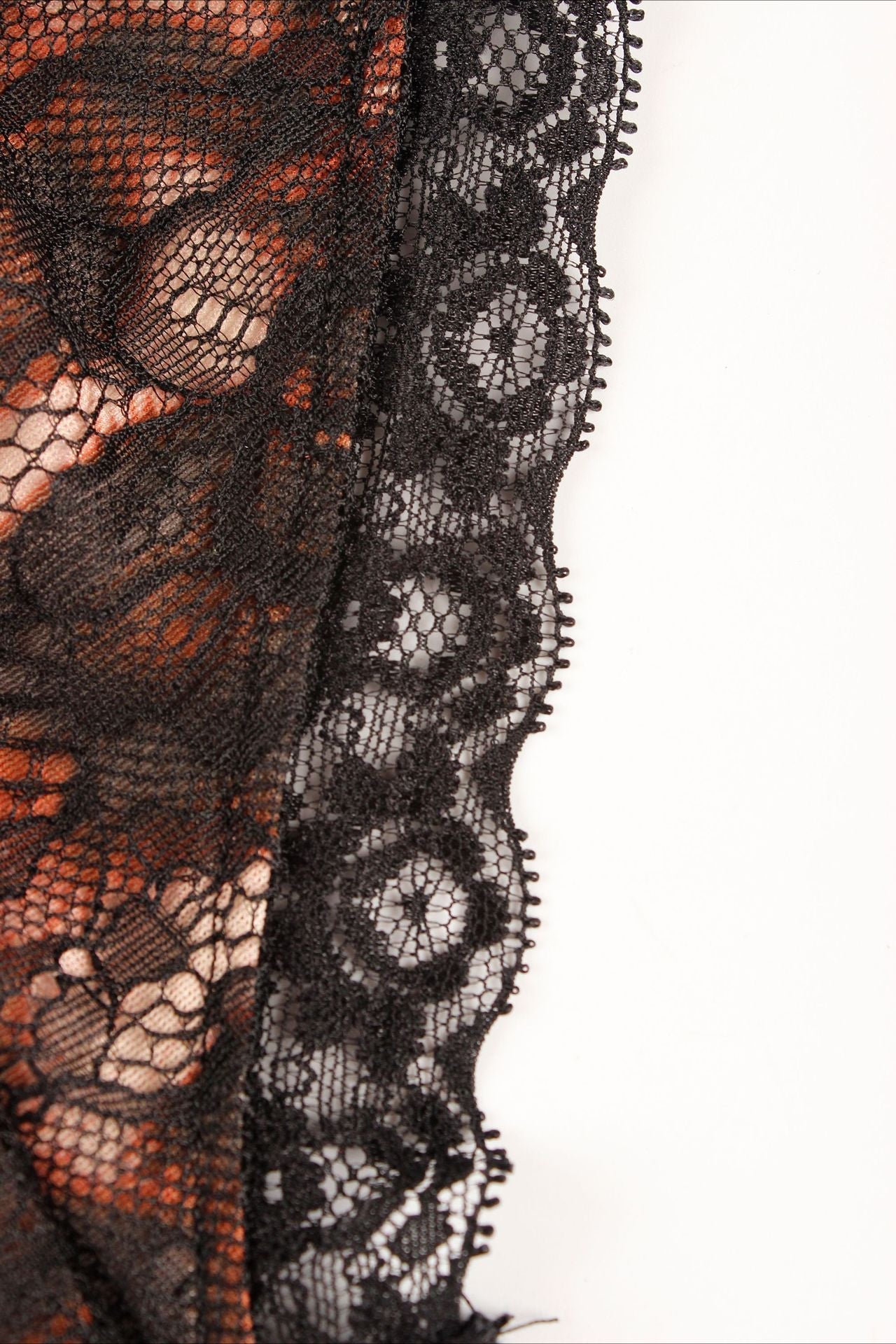 Lace Sheer Strapless Bodycon Maxi Dress