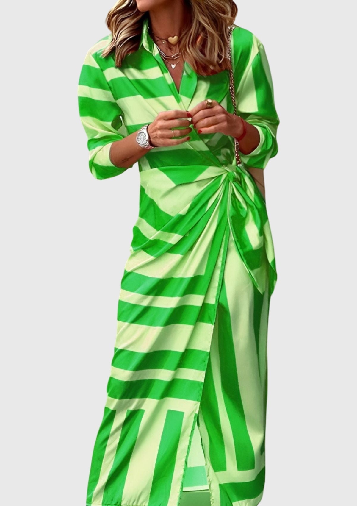 | Wrap Dress in Print