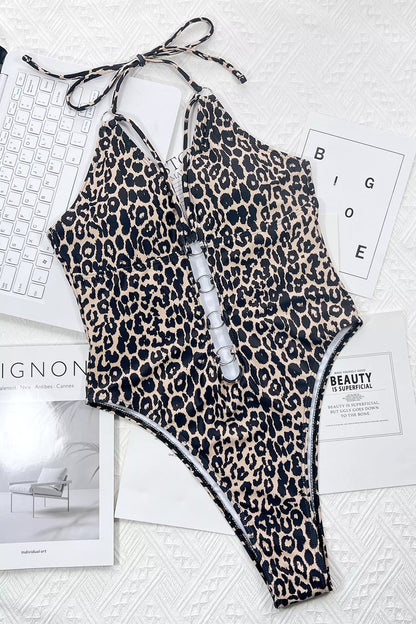 Stormi Leopard One Piece Swimwear