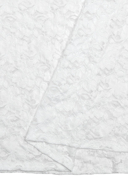 Lace High-Waisted Bodycon Skirt