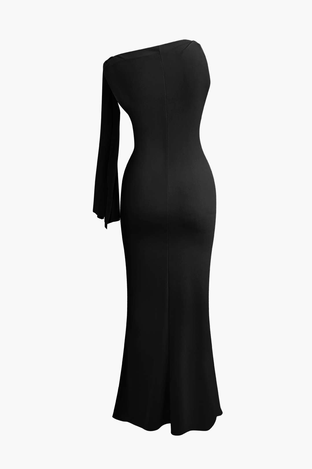 Lynn Asymmetric Tie Detail Maxi Dress