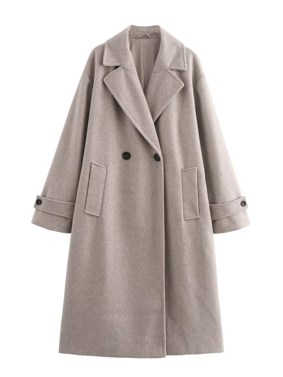 Black Woolen Coat