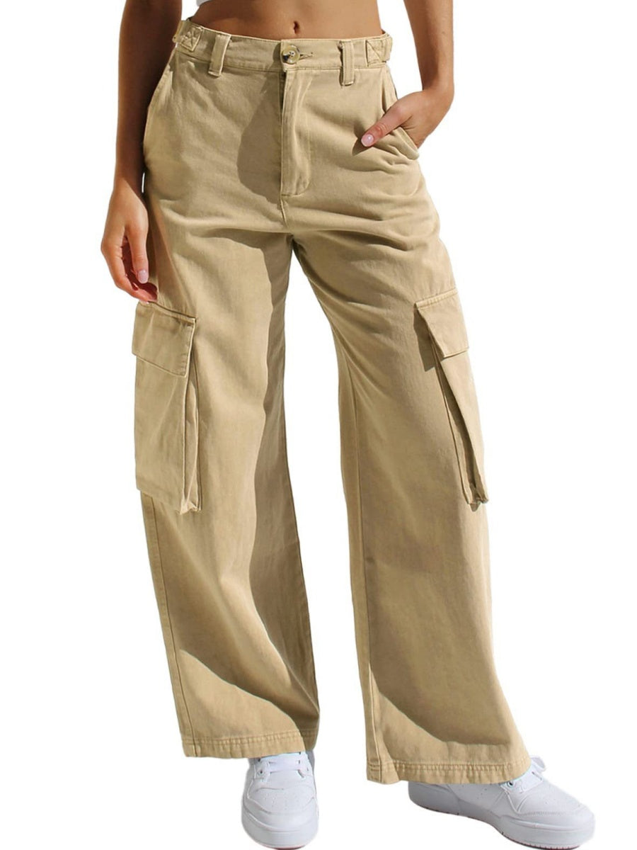 Straight-leg Denim Jeans