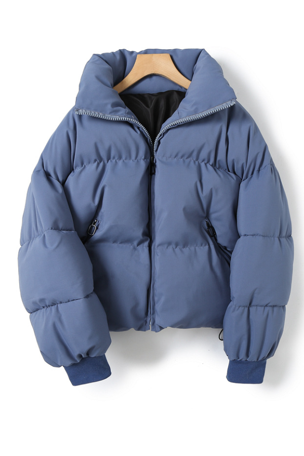 Fashionable and Versatile Slim Loose Short Cotton Jacket