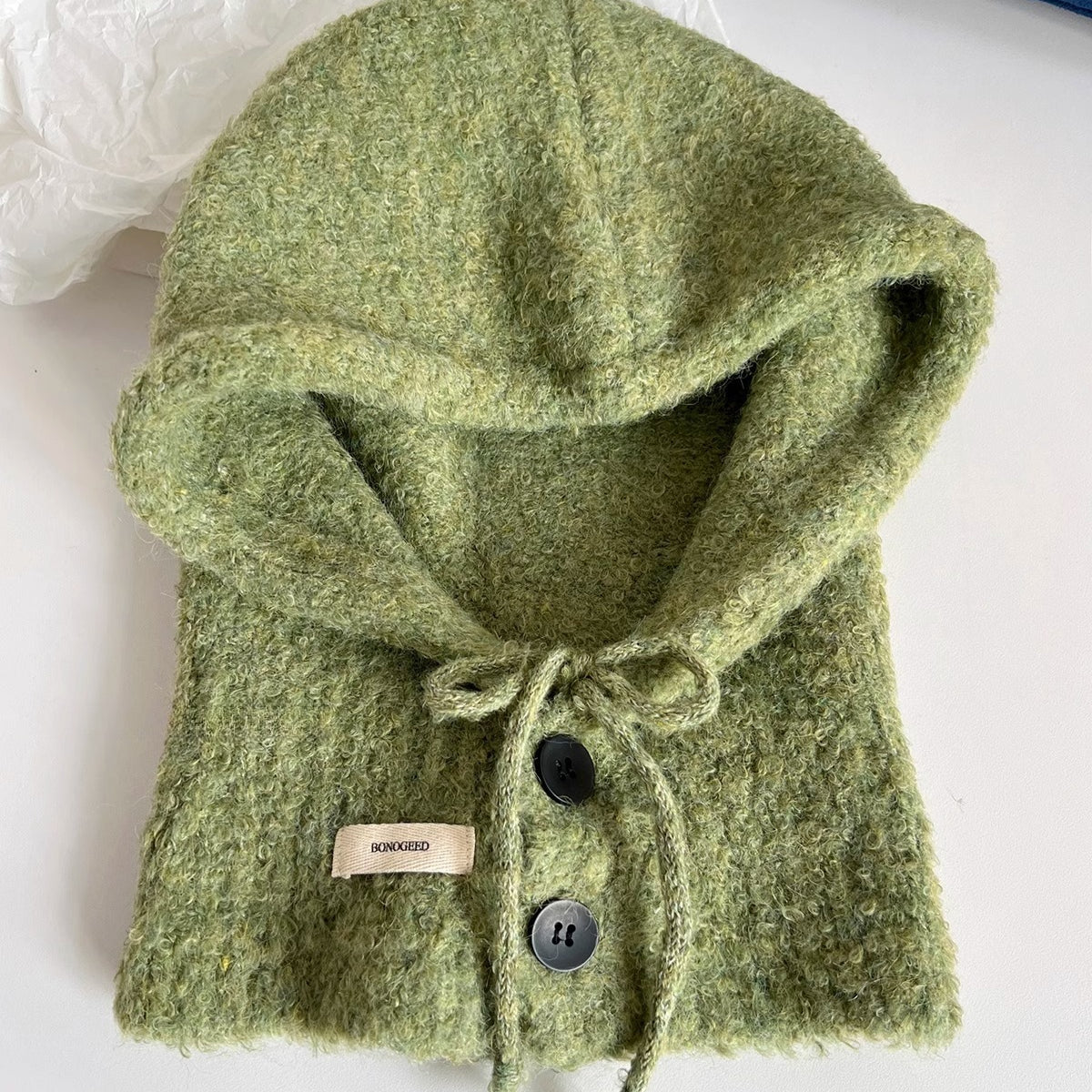 Vintage Balaclava Knit Neck Warmer Hat