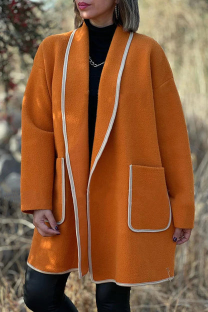 Thickened loose solid color casual women's style