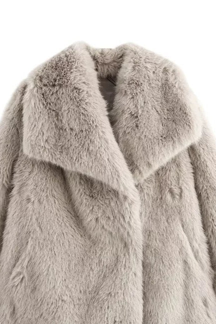 Thickened Faux Fur Winter Coat