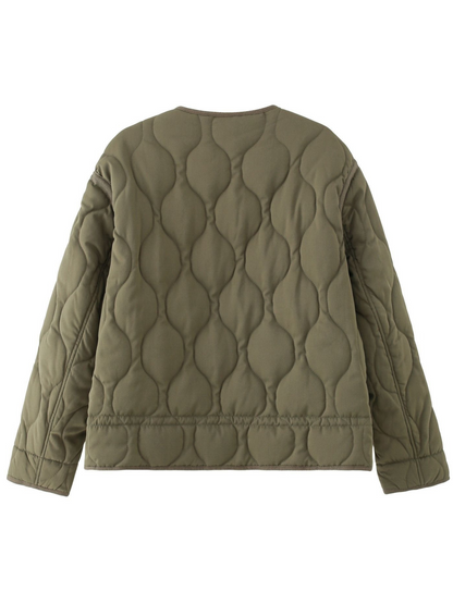 Declan Quilted Drawstring Jacket