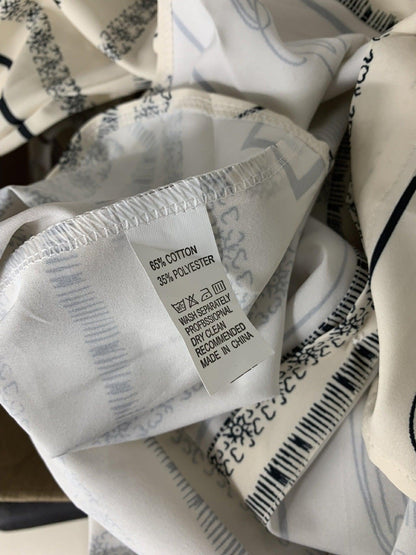 Abstract Print Full Sleeves Shirt & Pants Coord Set