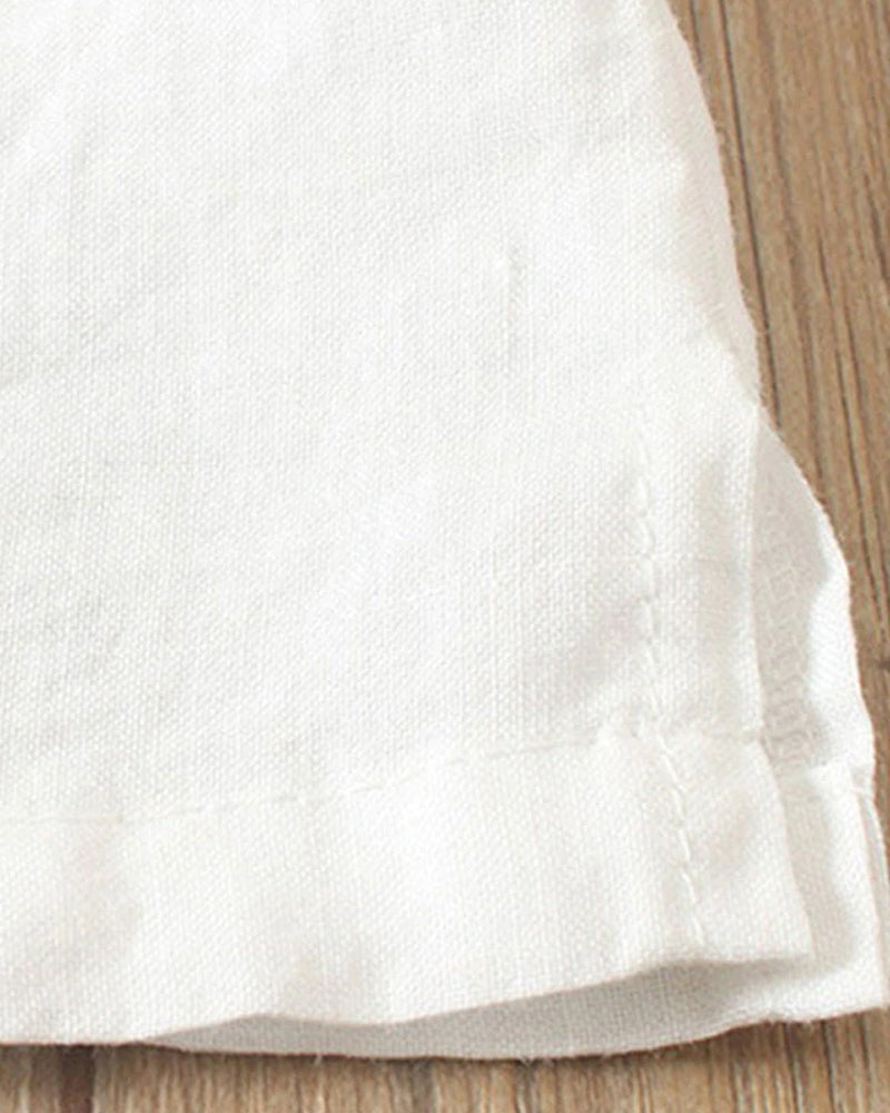 | Women’s Casual Blouse in Summer Fabric with Button Detail