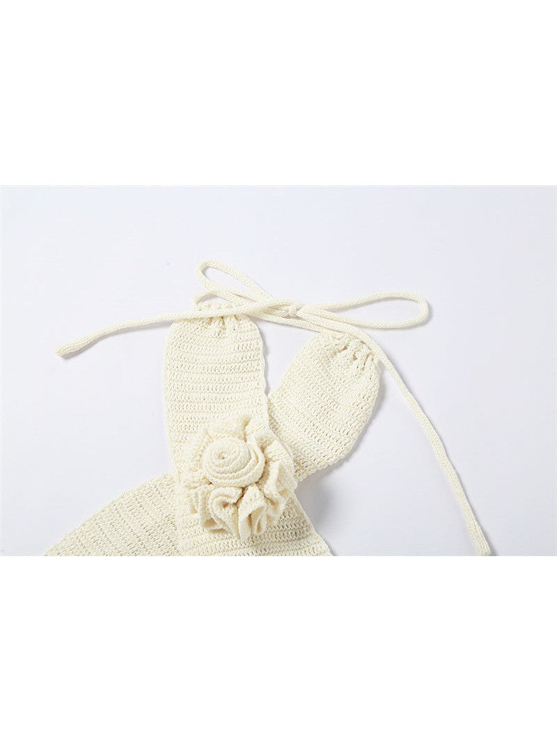 Cutout Crop Top & Sheath Slit Skirt Coord Set