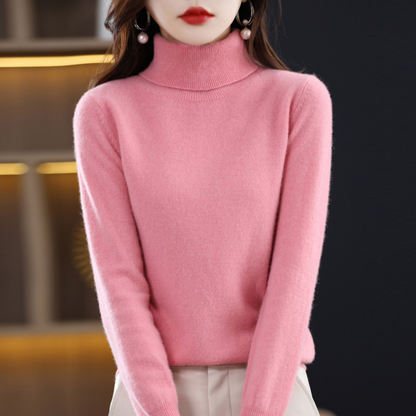 | Women’s Winter Turtleneck Knit Sweater