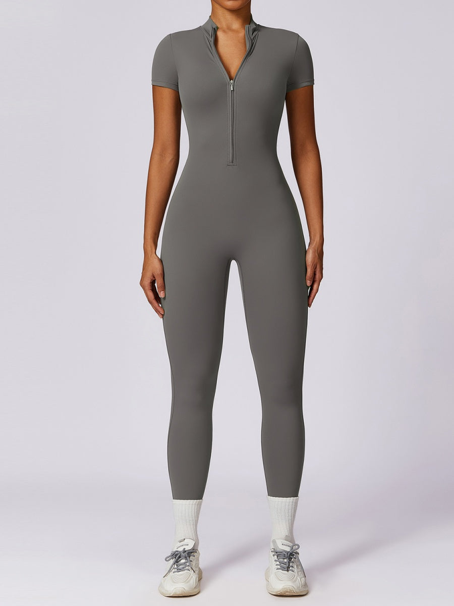 Liber Autumn Women's Zipper Bodysuit