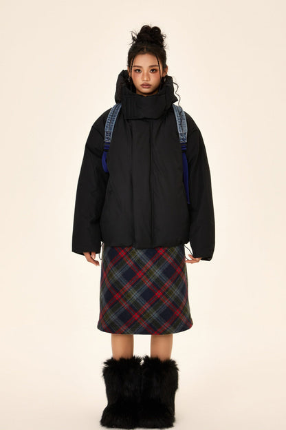 Unisex High Neck Puffer Jacket