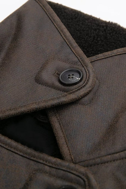 Double-Faced Shearling Jacket