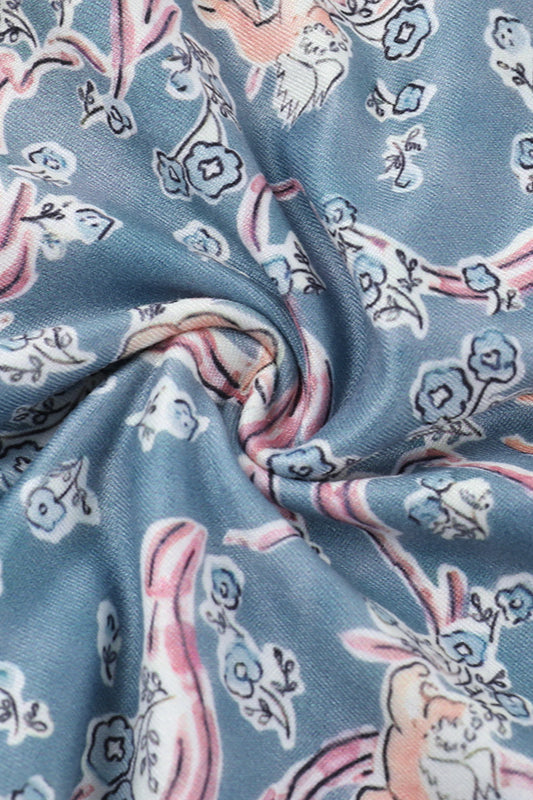 Floral Print Sleeveless Bodycon Maxi Dress