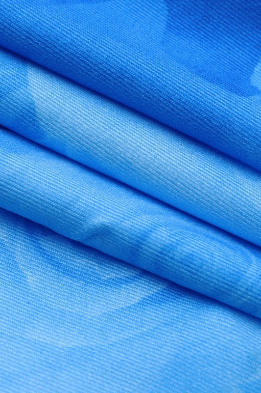 Floral Pouch Neck Sleeveless Bodycon Maxi Dress