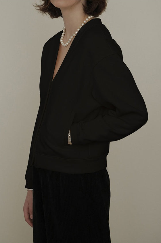 Vintage Cotton V Neck Cardigan