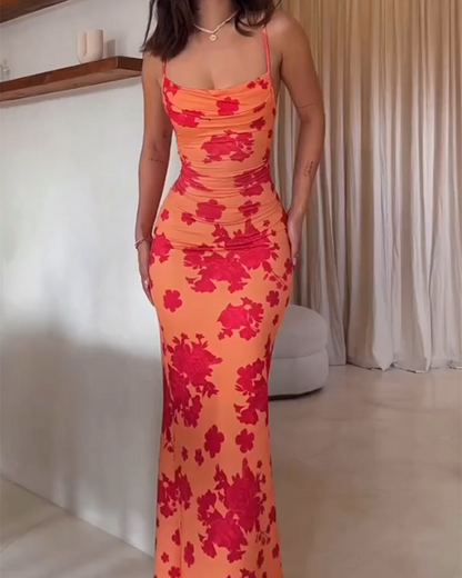Sexy Backless Lace-Up Slip Dress (Pre-Sale)
